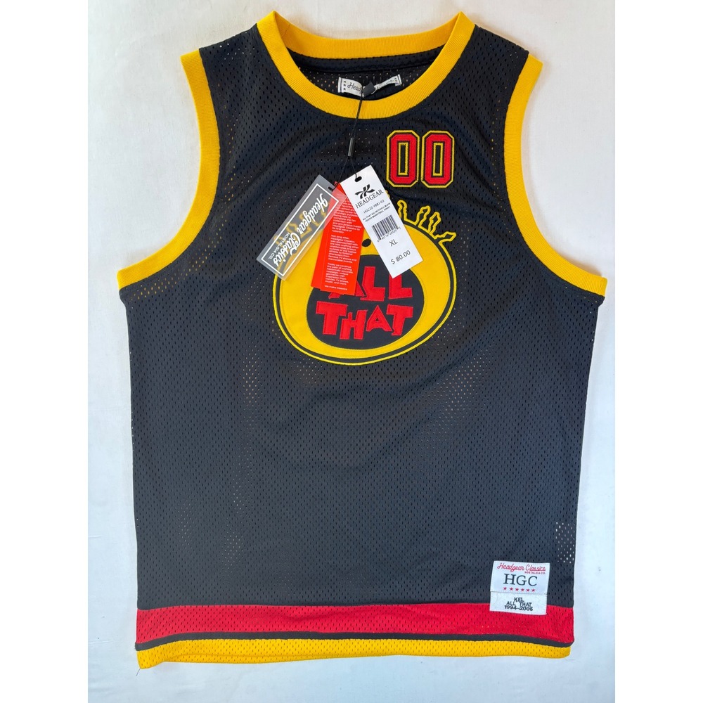Headgear Classics All That Kel Mitchell Youth Basketball Jersey Black XL HGC22